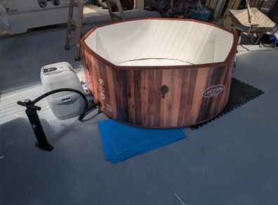 Inflatable Hot Tub - Only used once