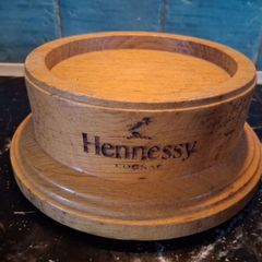 Oak Hennessy Cognac Bottle Stand