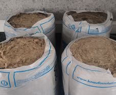4 x Knauf Loft Roll 44 Insulation Rolls, Full Rolls