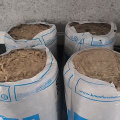 4 x Knauf Loft Roll 44 Insulation Rolls, Full Rolls