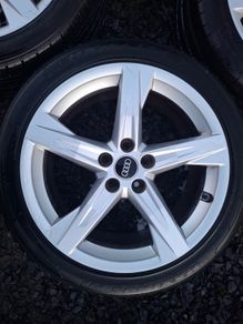 18" Genuine Audi S Line Alloys with tyres