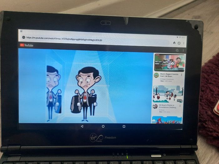 VIRGIN Media 12V Android Laptop / netbook