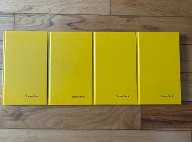 Survey Level/Field Books - 4 Number
