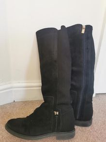 Tommy Hilfiger Suede Knee-High Boots, size 36/3.5