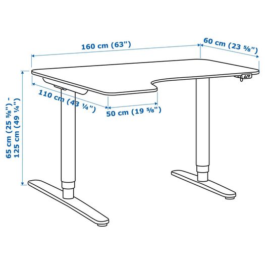 Bekant IKEA standing desk