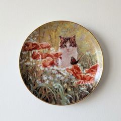 Wendy Stevenson Collectible Cat Plate