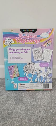 Rainbow Unicorns Colouring Kit