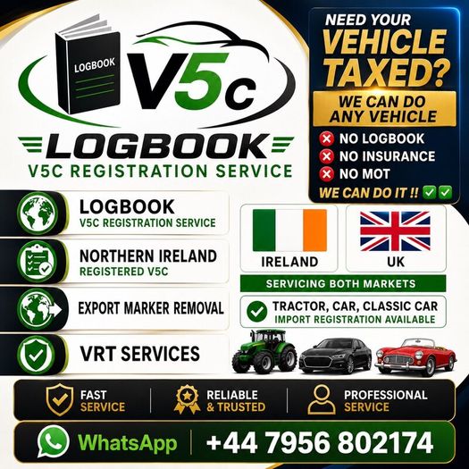 Log Book Lost Replacement Logbooks V5c Express