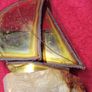 Vintage 1970's Sculpture Brass /  Metal Sailboat On Onyx Stone Base -Signed DeMott Image 4