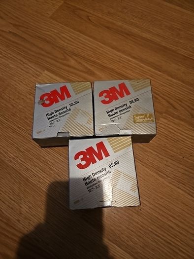 3M High Density 3.5" Floppy Disks