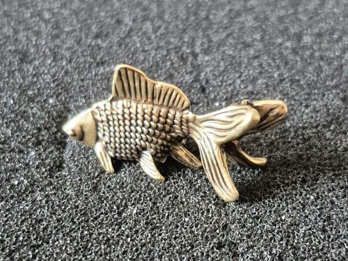3 brass Animals,. Solid brass.