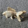 3 brass Animals,. Solid brass. Image 7