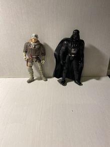 Star Wars Power of the Force Hoth Han and Darth Vader 1995
