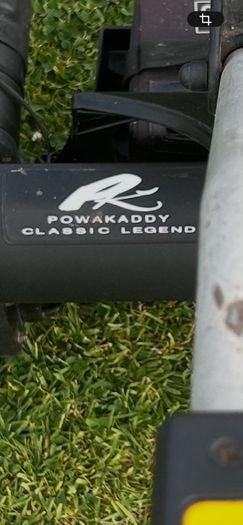 Powakaddy Classic Legend Electric Golf cart with Golf bag cover