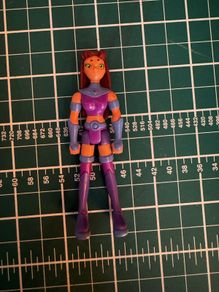 Vintage 3.5" Teen Titans figures