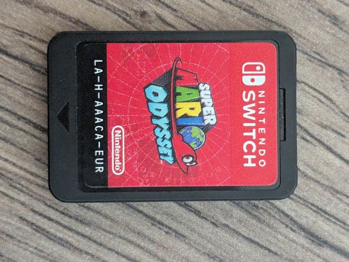 Super Mario Odyssey Game Cartridge