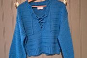 Blue Crop Jumper