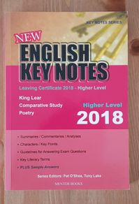 New English Key Notes 2018