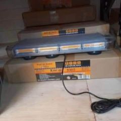 Brand New Snap-Mac Amber Beacon Light