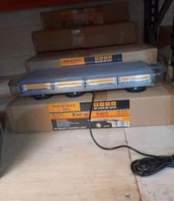 Brand New Snap-Mac Amber Beacon Light