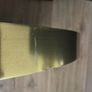 Large round wall mirror - brushed brass Image 3