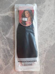 7pc Hair Extensions Set Black FREE POSTAGE