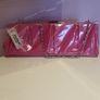 Brand new,  unused Pink Pvc and chrome clutch bag Image 2