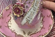 Cup and Saucer Forget Me Not