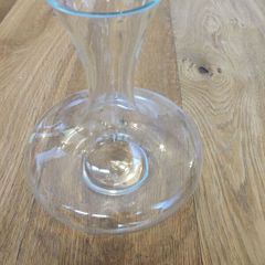 Glass wine decanter