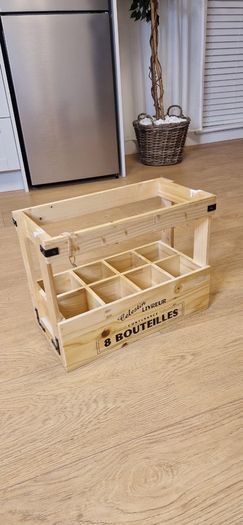 Wood Wine Crate