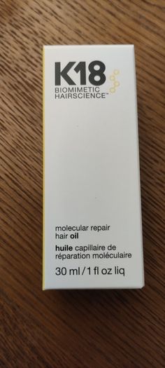 K18 hair oil