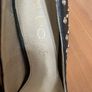 Brand new aldo genuine leather black stilletto gold studs Image 2