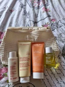 Clarins skin care set