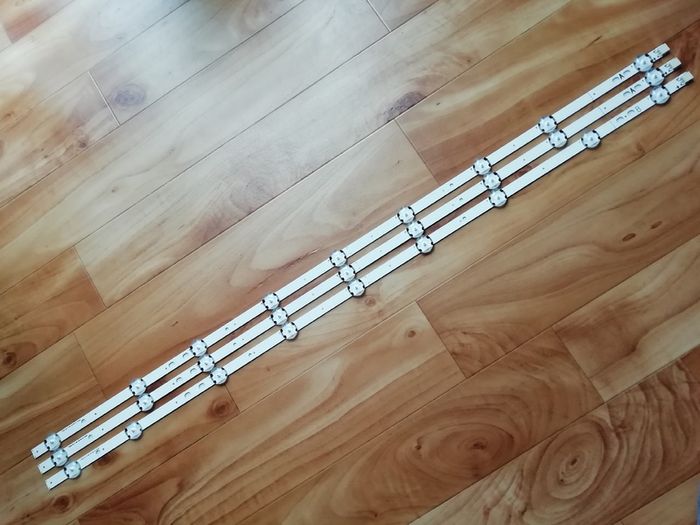 3pc Led Strip For Vestel 40'' Uhd Drt Vnb A+b Jvc Lt-40c860 Lt-40c880 Lt-40c890 Ves400qnds