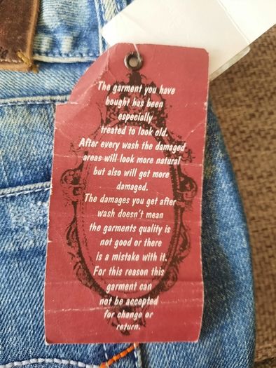 L7B by Little Big denim jeans 32 waist and 32 leg in excellent condition with no issues and new with tags FREE STANDARD POSTAGE INCLUDED