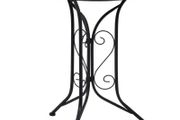 Mosaic Bistro Table Grey 61cm Ceramic