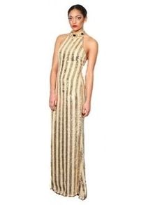 virgos lounge gold dress