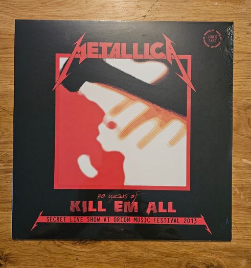 Metallica "30 Years Of Kill Em All: Secret Live Show At Orion Music Festival" Sealed Vinyl Album