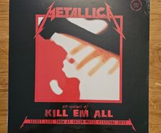 Metallica "30 Years Of Kill Em All: Secret Live Show At Orion Music Festival" Sealed Vinyl Album