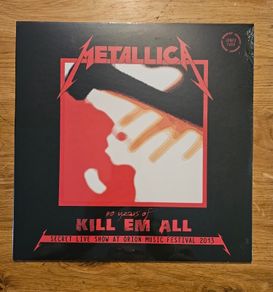 Metallica "30 Years Of Kill Em All: Secret Live Show At Orion Music Festival" Sealed Vinyl Album
