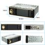 New Car Van 1 One Din MP3 player AUX Car Radio Audio Stereo USB AUX FM Radio Station Bluetooth Hands Free Handsfree with Rearview Camera Remote Control Image 8