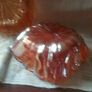 Two Good Square Carnival Glass Serving Dishes Image 4