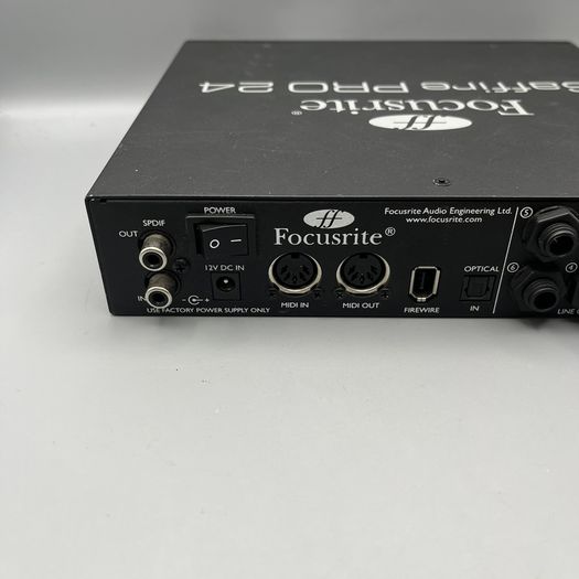 Focusrite Saffire Pro24 Firewire Audio Interface - Excellent Condition