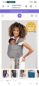 Baby carrier sling wrap