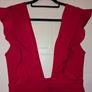 Gorgeous red high slit maxi dress from Boohoo Image 2