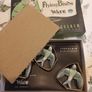 Vintage Wade Flying Birds Porcelain Miniatures Green Image 3