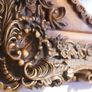 Vintage Ornate Gold Framed Mirror , Big ,Heavy and Thick 45" x 35" (Thickness 4") Image 3