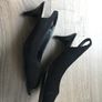 M&S black kitten heels Image 2