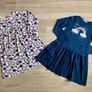 girls jersey dresses, 8-10y Image 2