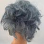 Halloween zombie latex mask with hair. Image 4